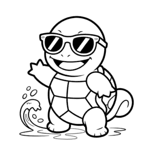 Målarbild Coola Squirtle