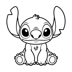 Målarbild Enkel Stitch