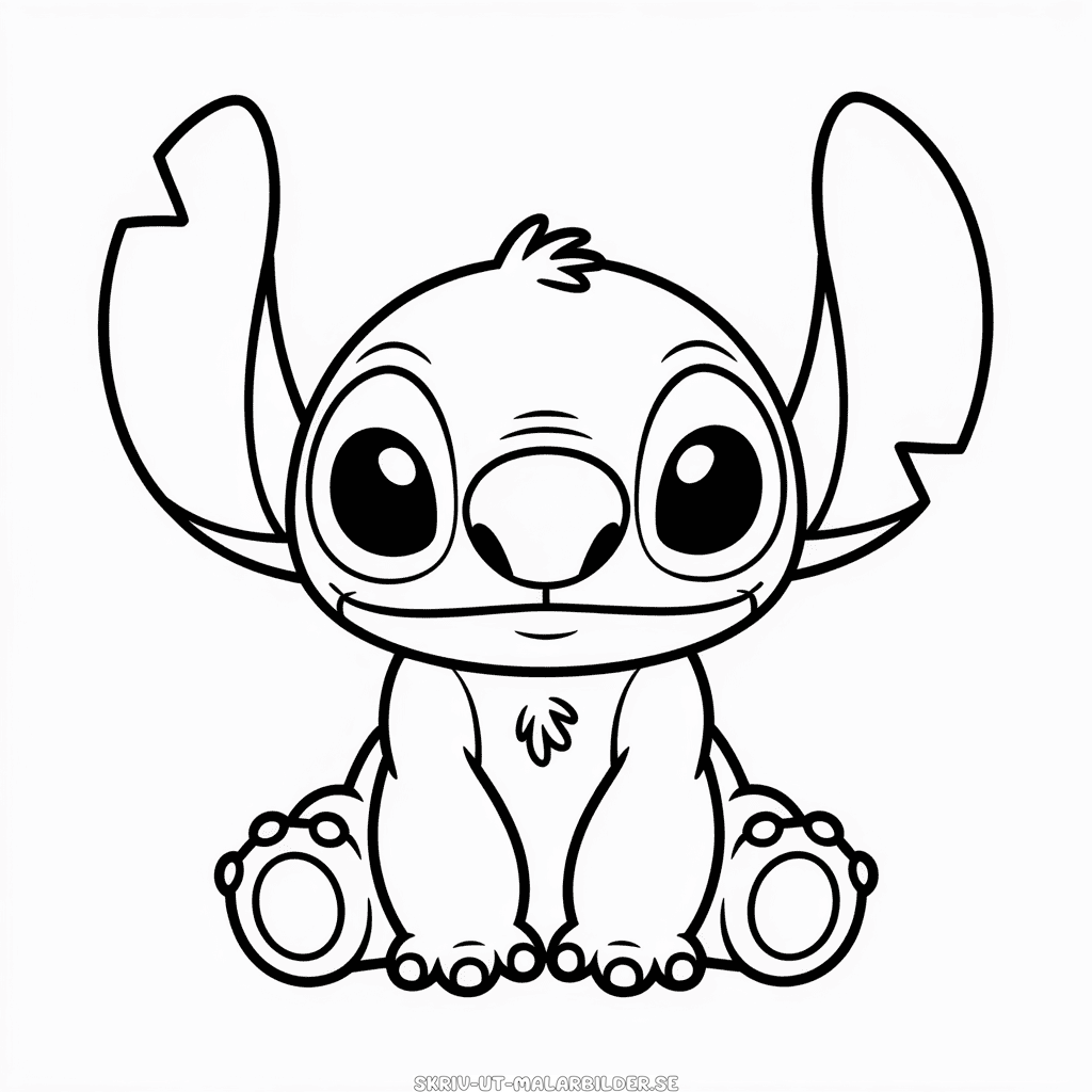 Målarbild Enkel Stitch