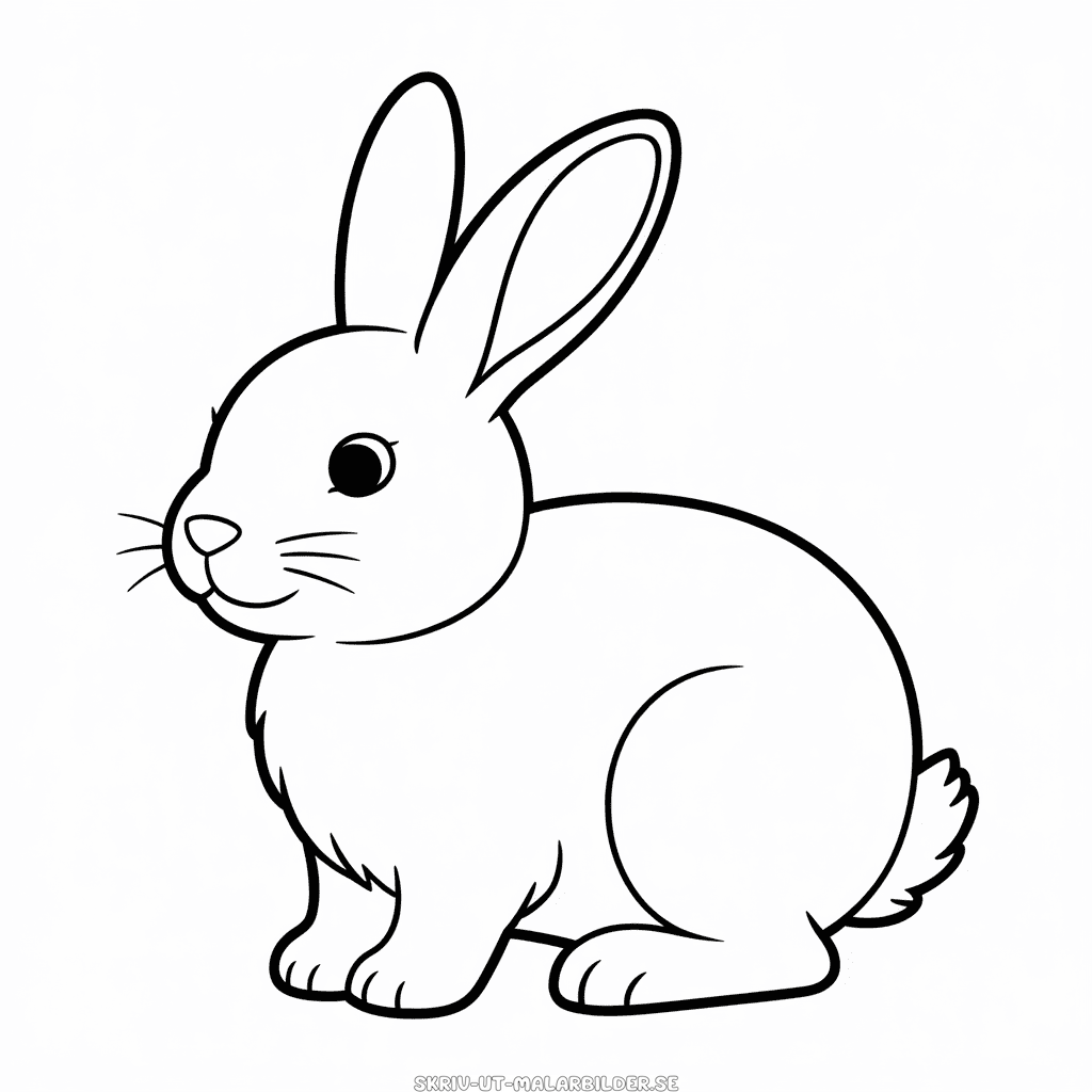 Målarbild Kanindjur