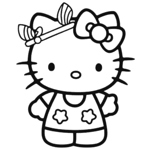 Målarbild Tom Hello Kitty