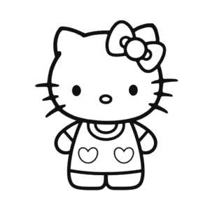 Målarbild Hello Kitty för Vuxna