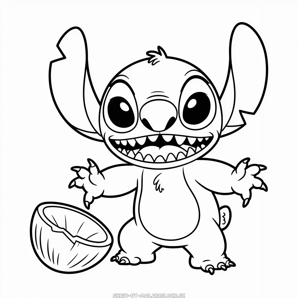 Målarbild Arga Stitch