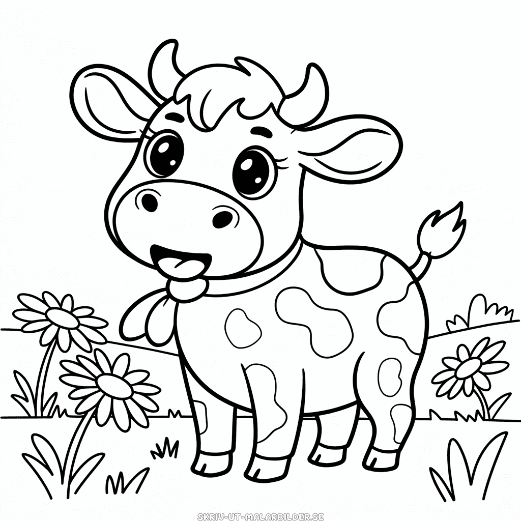 Målarbild Chibi Ko