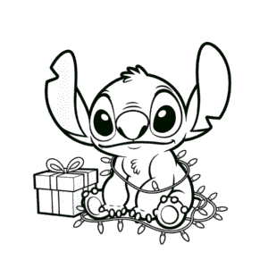 Målarbild Julafton Stitch
