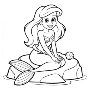 Målarbild Ariel