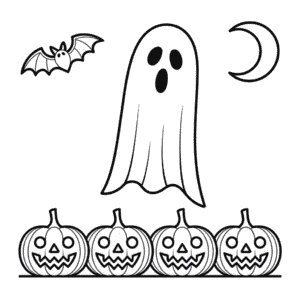 Målarbild Vuxen Halloween