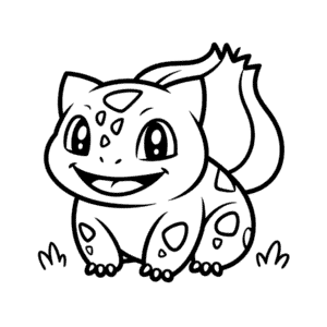 Målarbild Bulbasaur